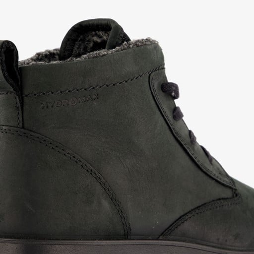 ECCO leren dames veterschoenen zwart
