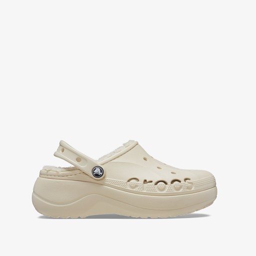 Baya Platform Lined dames klompen beige