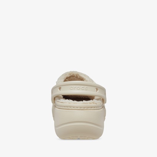 Baya Platform Lined dames klompen beige