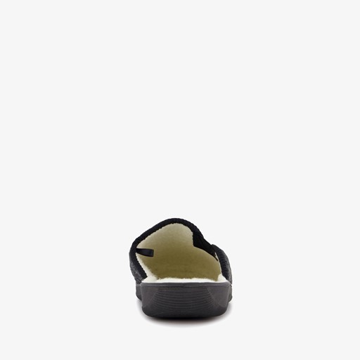Heren pantoffels grijs
