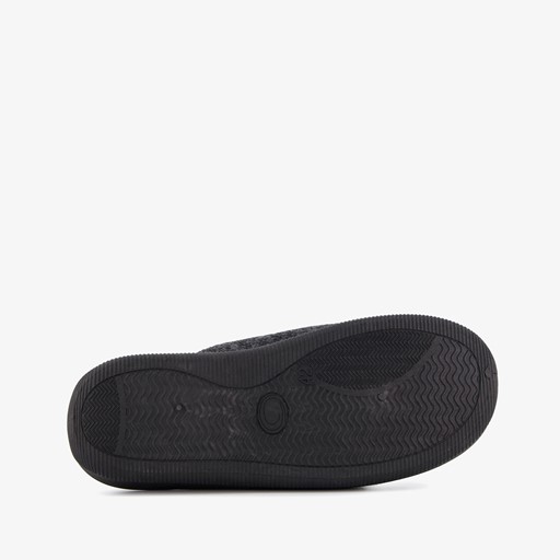 Heren pantoffels grijs