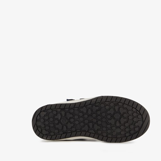 Hoge jongens sneakers zwart blauw