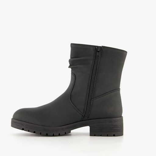 Dames enkellaarsjes zwart