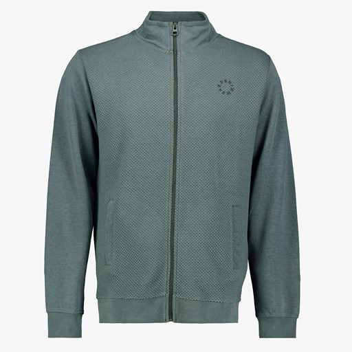 Heren vest grijs