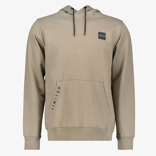 Heren hoodie lichtbruin
