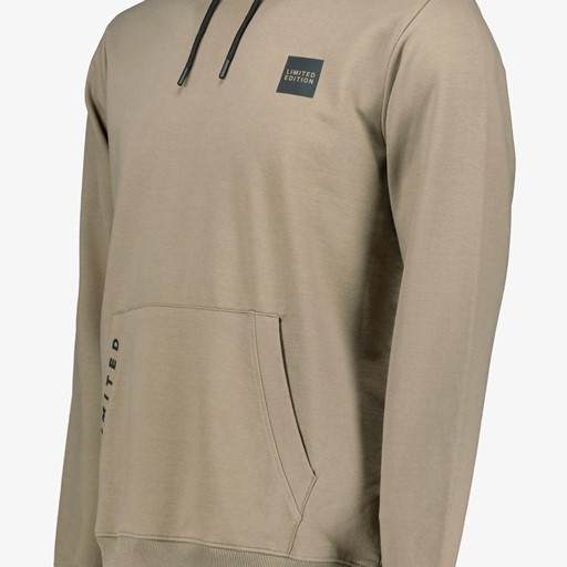 Heren hoodie lichtbruin