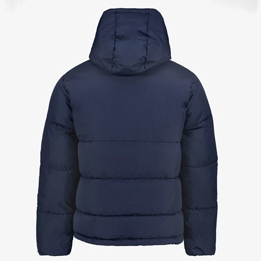 Gewatteerde heren winterjas blauw