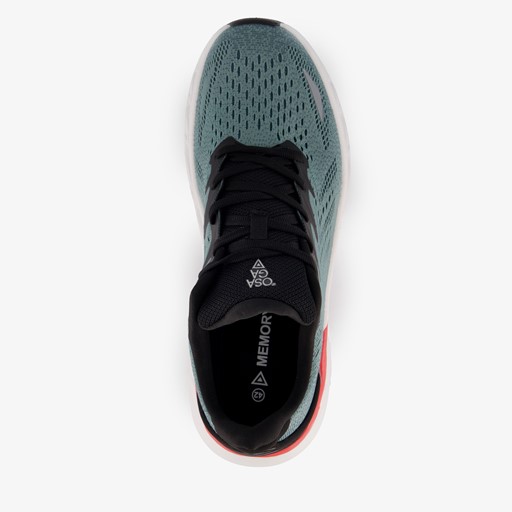 Heren fitnessschoenen blauw rood
