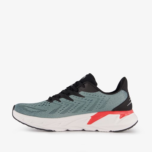 Heren fitnessschoenen blauw rood