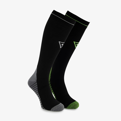 2 paar compressiesokken zwart