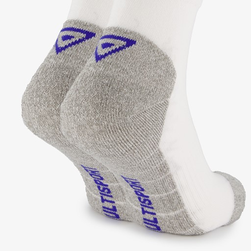 2 paar sportsokken wit grijs