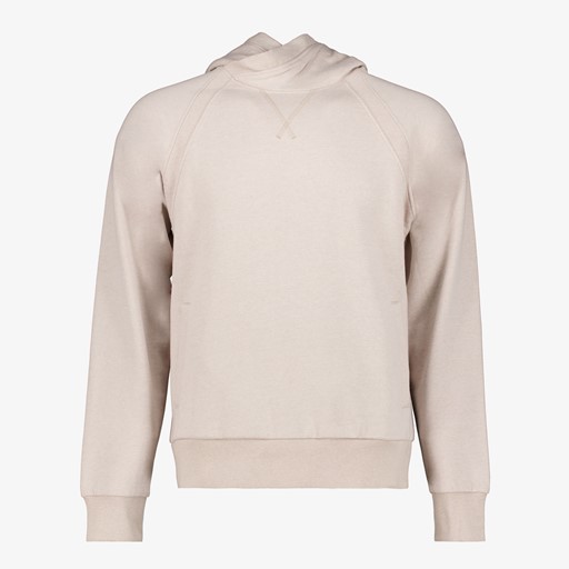 Heren hoodie beige