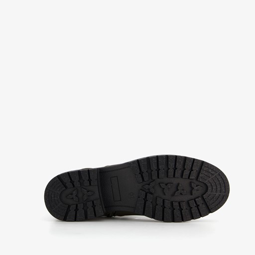 Dames enkellaarsjes olijfgroen