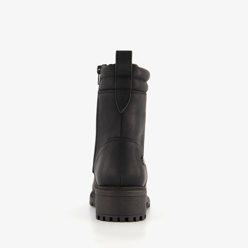 Dames veterboots zwart