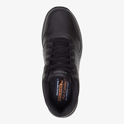 Elent Velago leren heren sneakers zwart