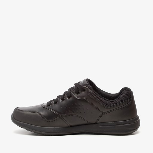 Elent Velago leren heren sneakers zwart