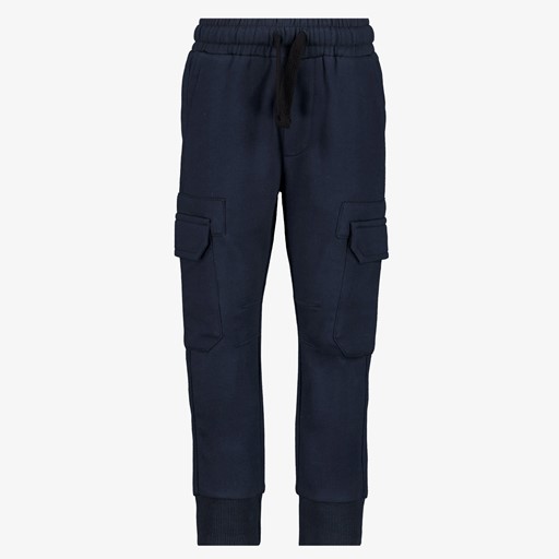 Jongens cargo broek donkerblauw