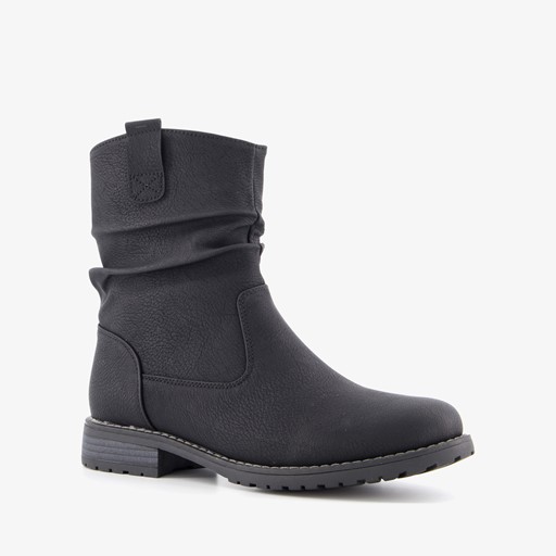 Dames enkellaarsjes zwart