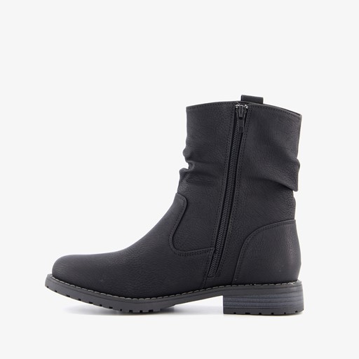 Dames enkellaarsjes zwart