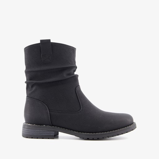 Dames enkellaarsjes zwart