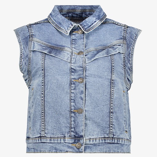 Dames denim gilet