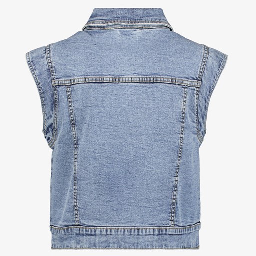Dames denim gilet