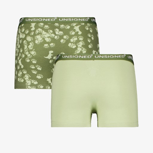 2-pack jongens boxershorts dino