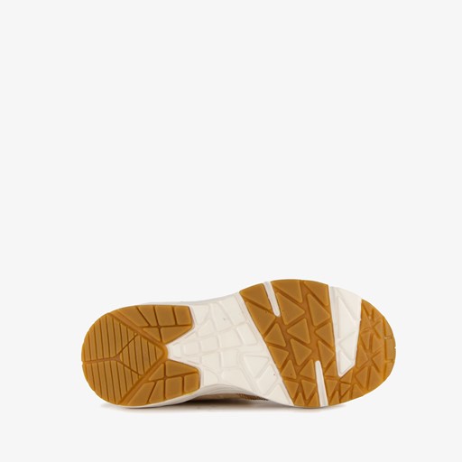 Gevoerde hoge meisjes sneakers goud