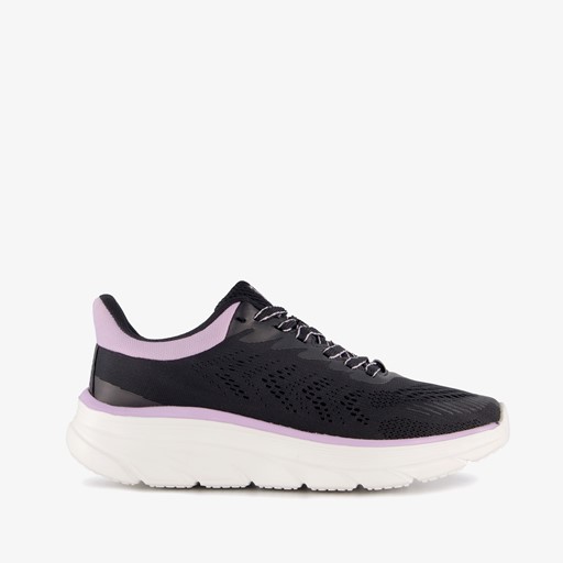 Dames hardloopschoenen zwart paars