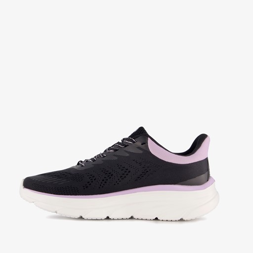 Dames hardloopschoenen zwart paars