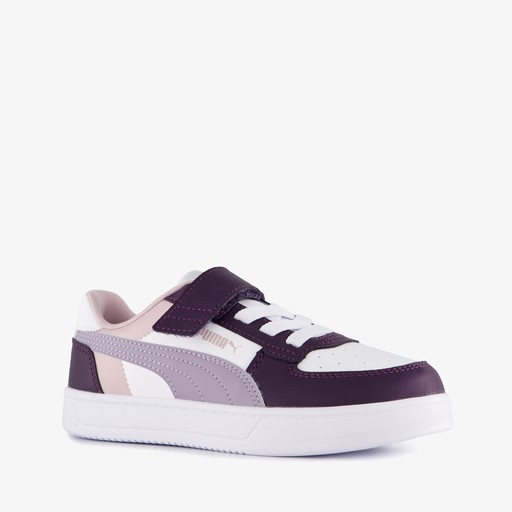 Caven 2.0 Block meisjes sneakers wit paars