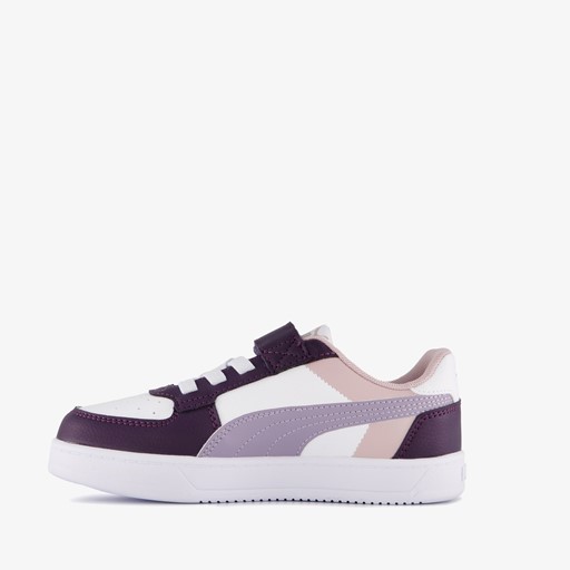 Caven 2.0 Block meisjes sneakers wit paars