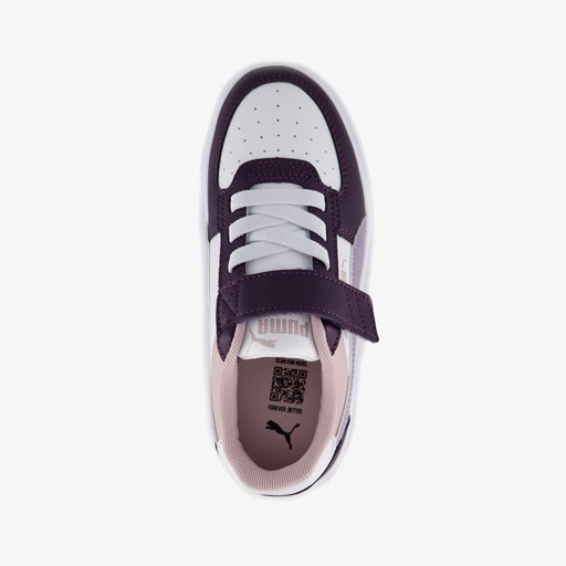 Caven 2.0 Block meisjes sneakers wit paars