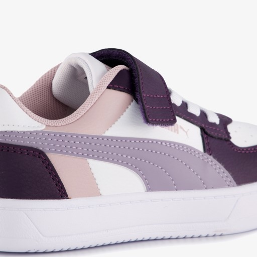 Caven 2.0 Block meisjes sneakers wit paars