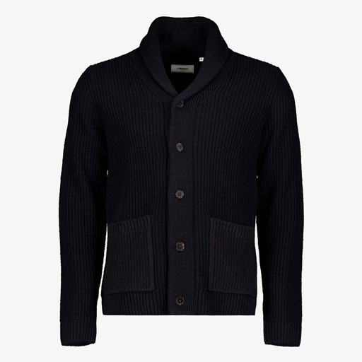 Heren vest donkerblauw