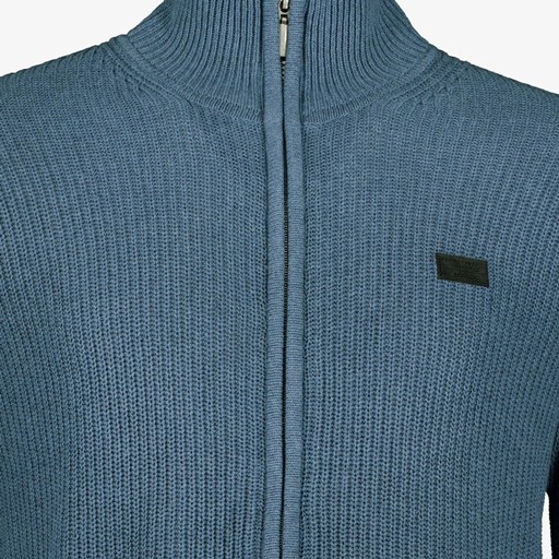Heren vest blauw