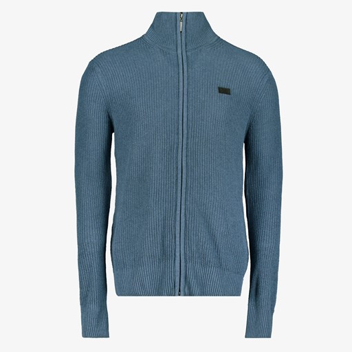 Heren vest blauw