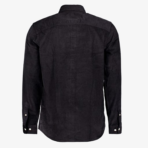Corduroy overhemd zwart