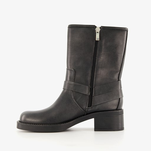 Dames biker boots zwart