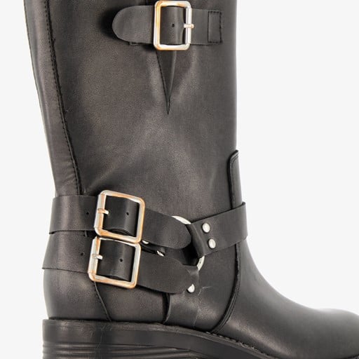 Dames biker boots zwart