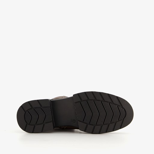 Dames veterboots brons