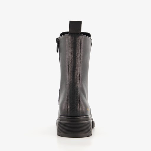 Dames veterboots zwart