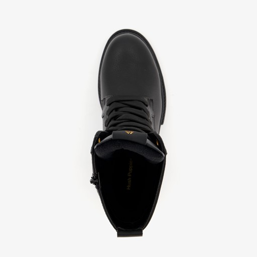Dames veterboots zwart