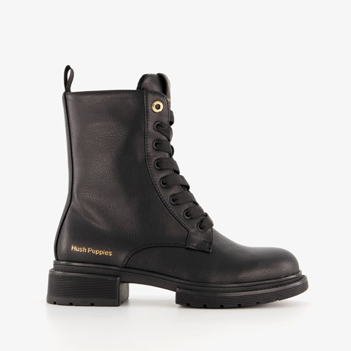 Dames veterboots zwart