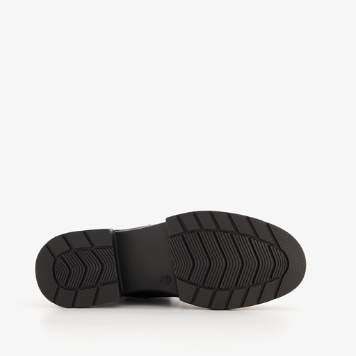 Dames veterboots zwart