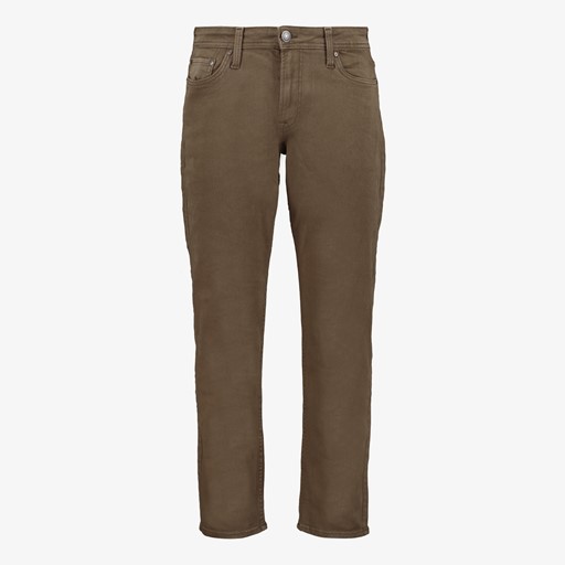 Heren broek bruin lengte 34