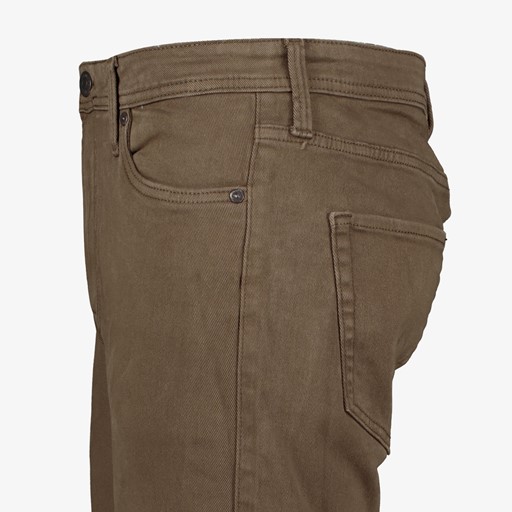 Heren broek bruin lengte 34