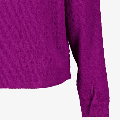 Dames blouse paars