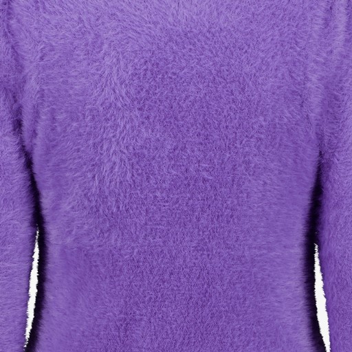 Zachte dames trui paars