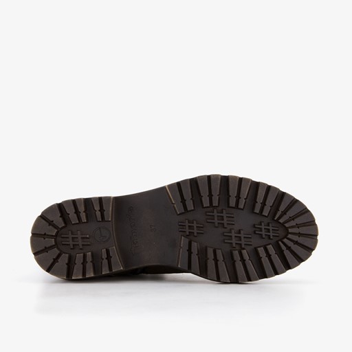 Dames veterboots olijfgroen